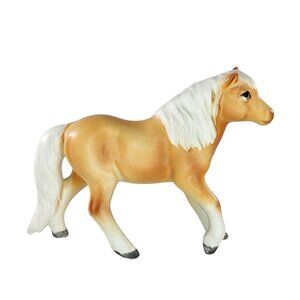 Vintage Shafford Japan Palomino Pony Horse Figurine